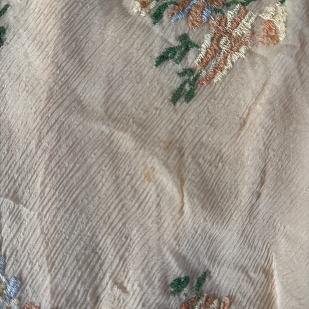 DKNY Embroidered Silk Blend Midi Skirt - Picture 5 of 9
